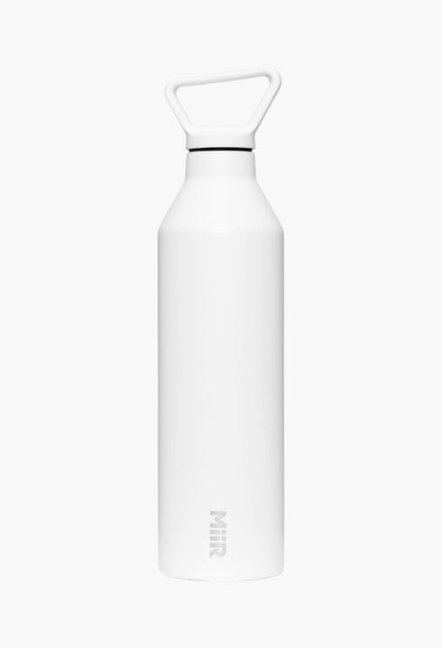 White - 23oz Vacuum Insulated Bottle - GLAM MODA